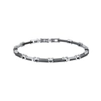 Armband 2Jewels Herr Mini Type in Stahl Zirconia 231878
